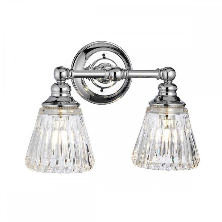 Quintiesse QN-KEYNES2-BATH Keynes 2 Light Wall Light Polished Chrome
