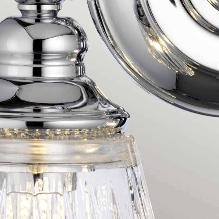 Quintiesse QN-KEYNES2-BATH Keynes 2 Light Wall Light Polished Chrome