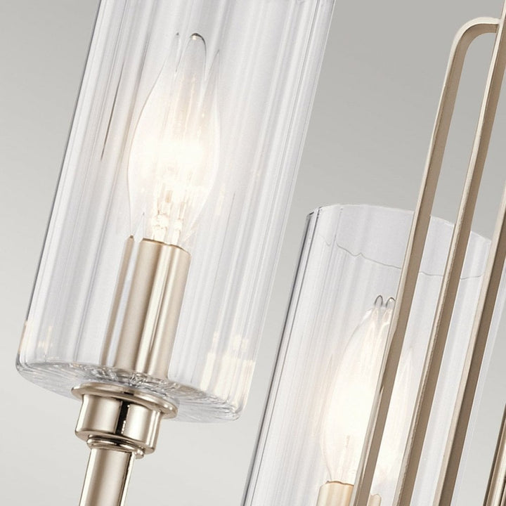 Kichler QN-KIMROSE3-PN Kimrose 3 Light Chandelier - Polished Nickel