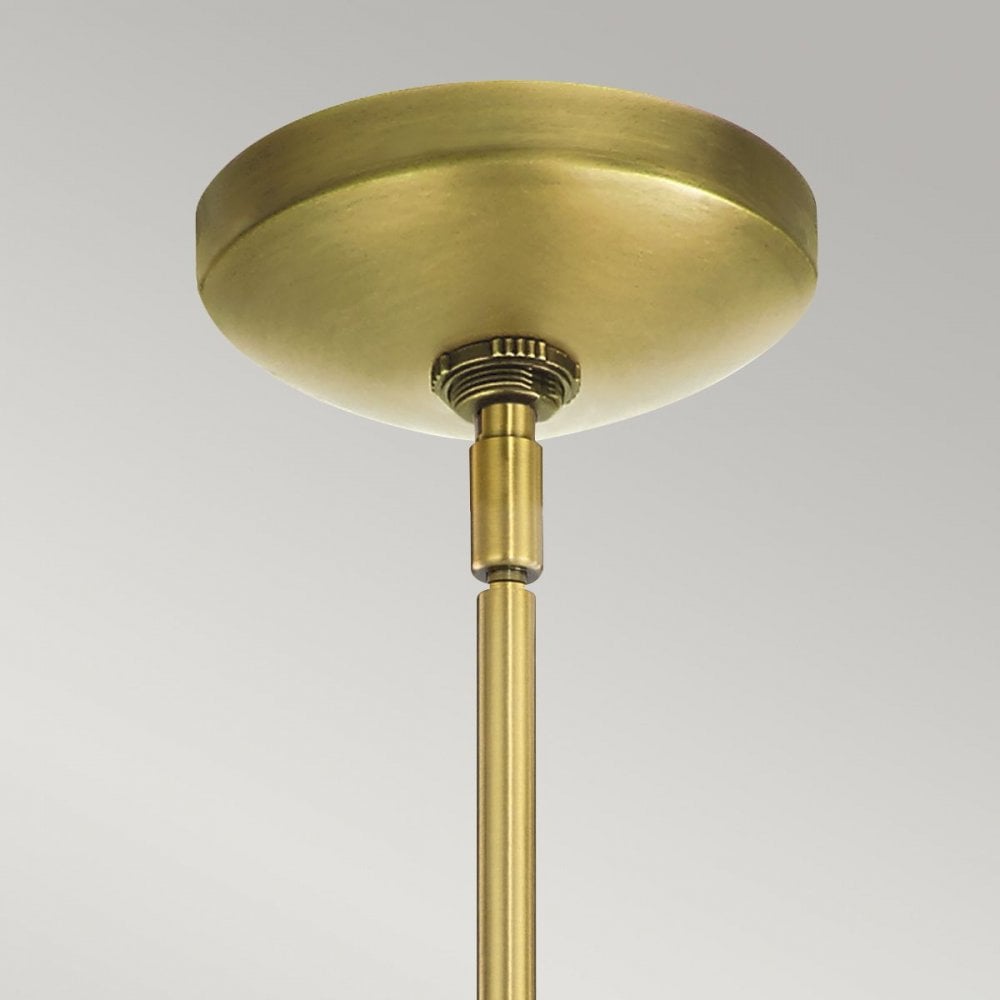 Kichler QN-KIMROSE6-BNB Kimrose 6 Light Chandelier - Brass Brushed Natural Brass