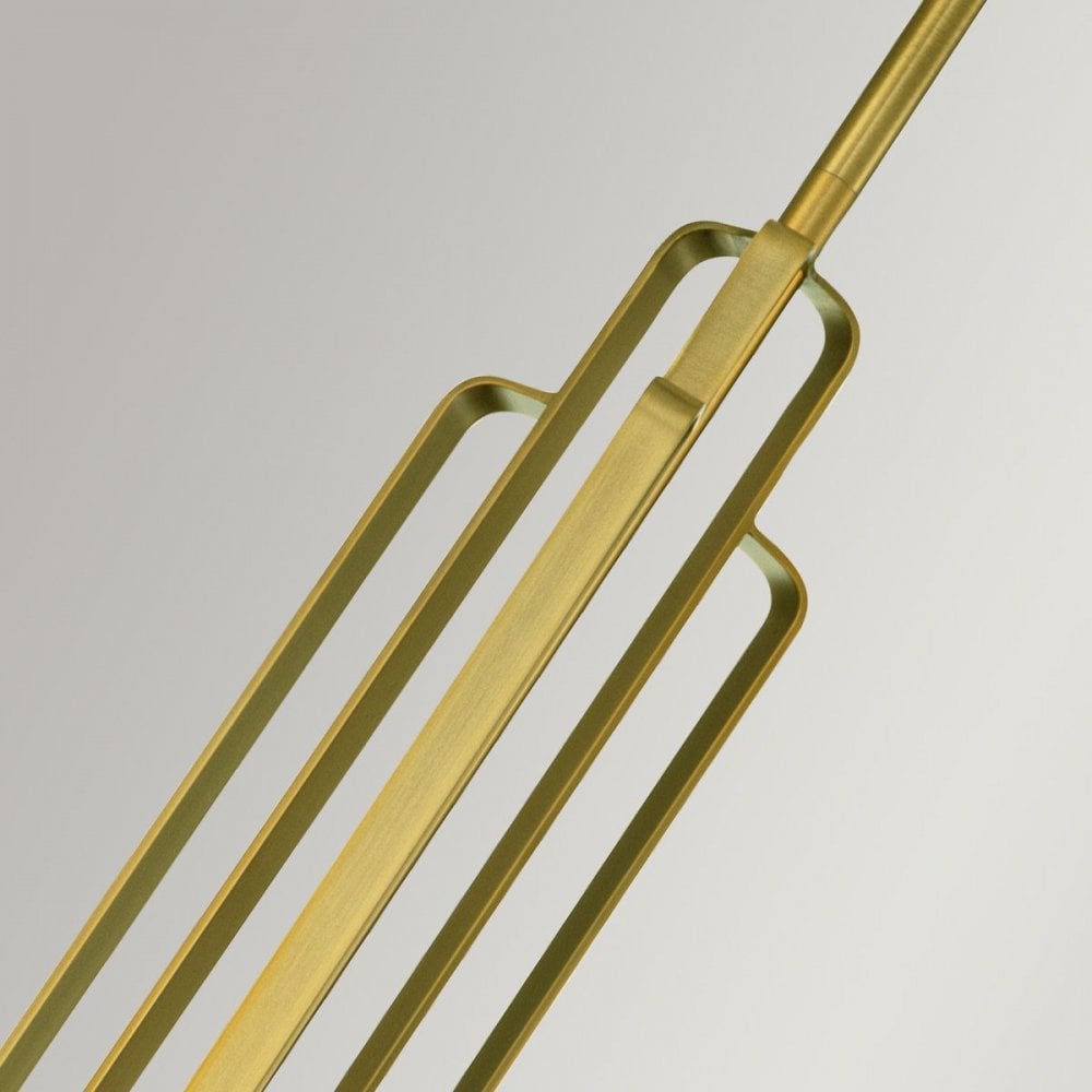 Kichler QN-KIMROSE-MP-BNB Kimrose 1 Light Mini Pendant - Brass Brushed Natural Brass