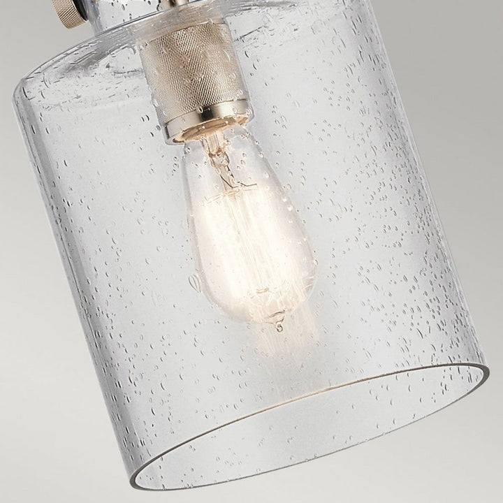 Kichler QN-KITNER-P-PN Kitner 1 Light Pendant - Polished Nickel