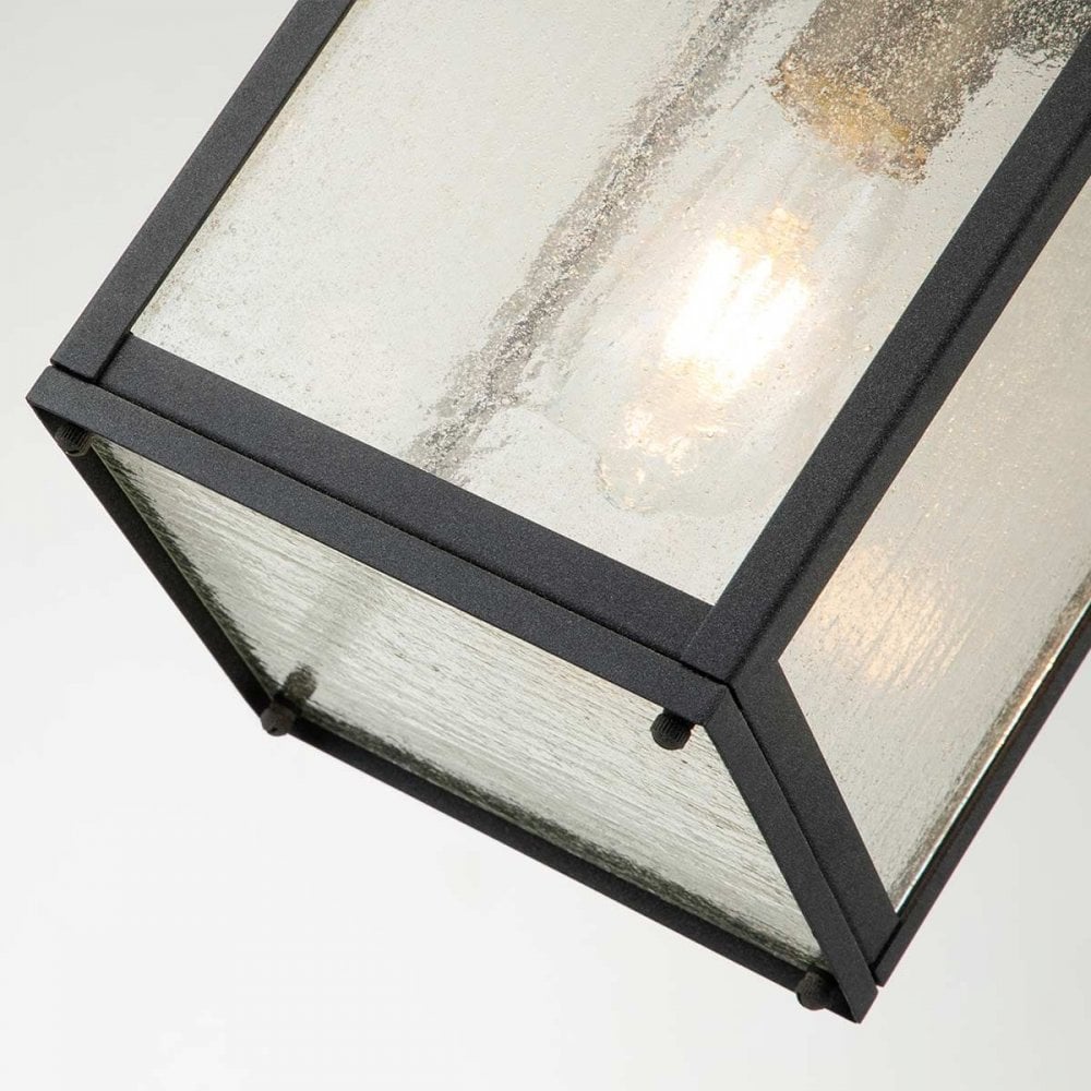Kichler QN-LAHDEN8-M-WZC Lahden 1 Light Chain Lantern Weathered Zinc