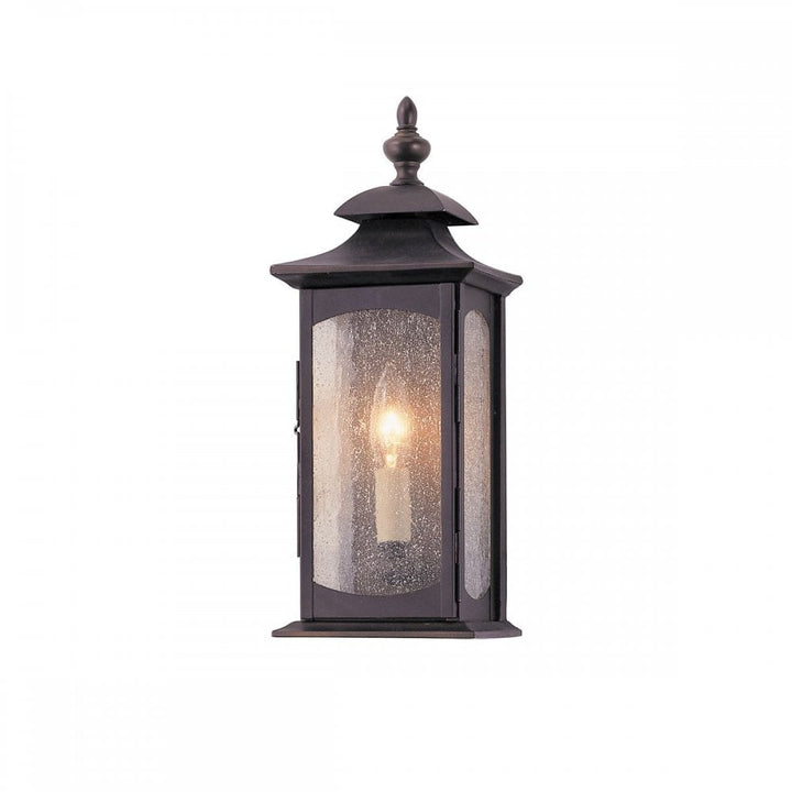 Feiss QN-MARKET-SQUARE-S Market Square 1 Light Wall Light Oil Rubbed Bronze