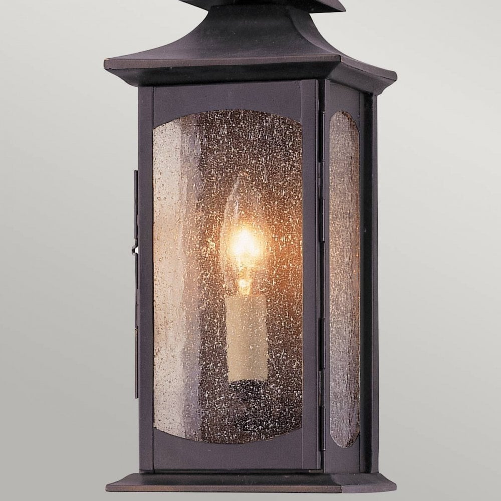 Feiss QN-MARKET-SQUARE-S Market Square 1 Light Wall Light Oil Rubbed Bronze