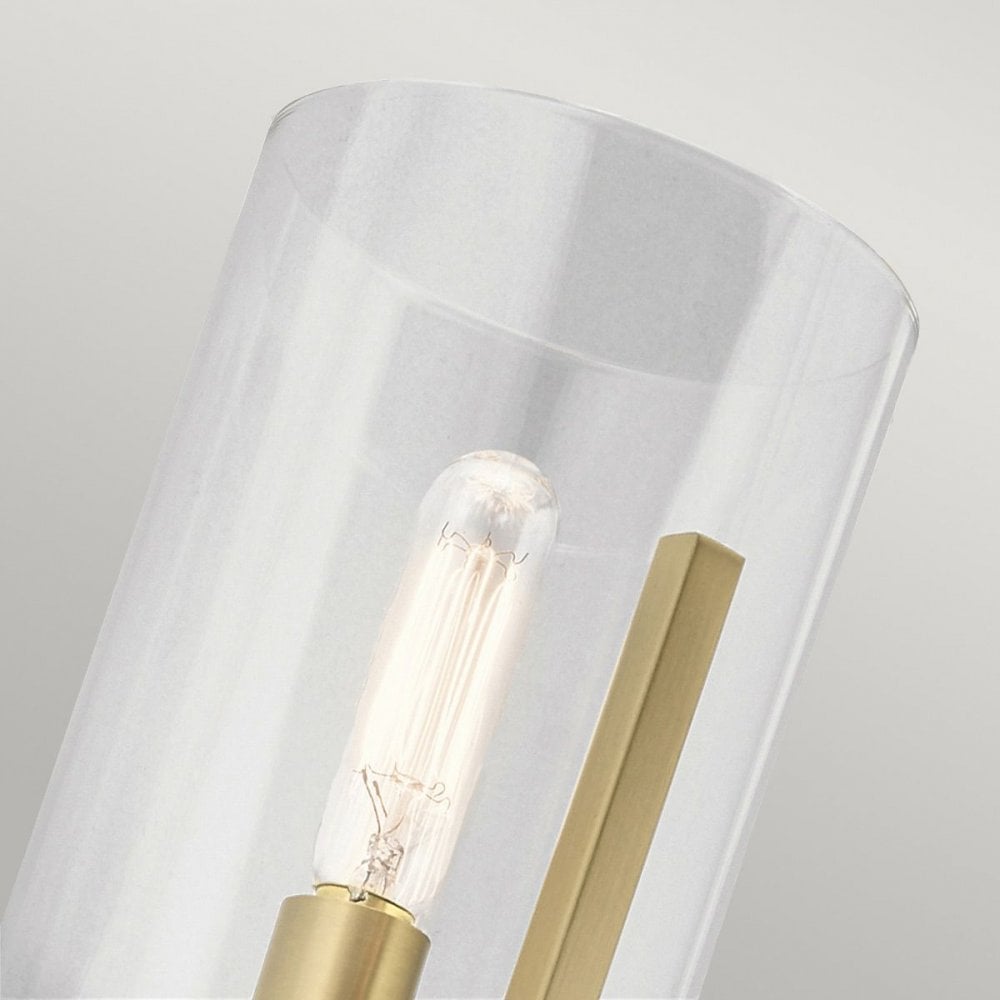 Kichler QN-NYE1-BNB Nye 1 Light Wall Light - Brass Brushed Natural Brass