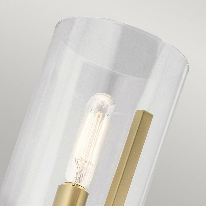 Kichler QN-NYE1-BNB Nye 1 Light Wall Light - Brass Brushed Natural Brass