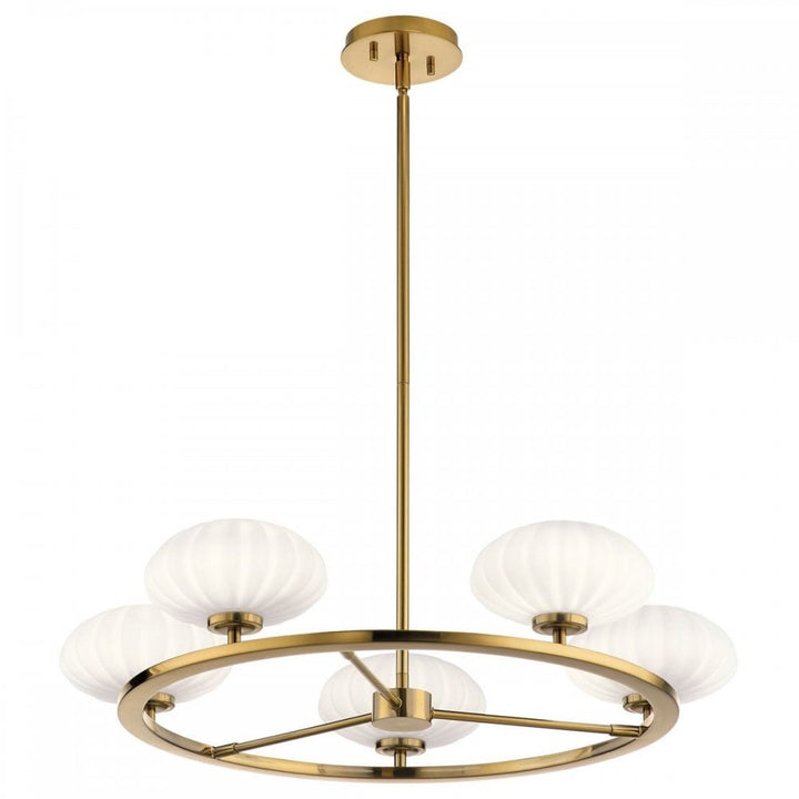 Kichler QN-PIM5-FXG Pim 5 Light Chandelier - Gold
