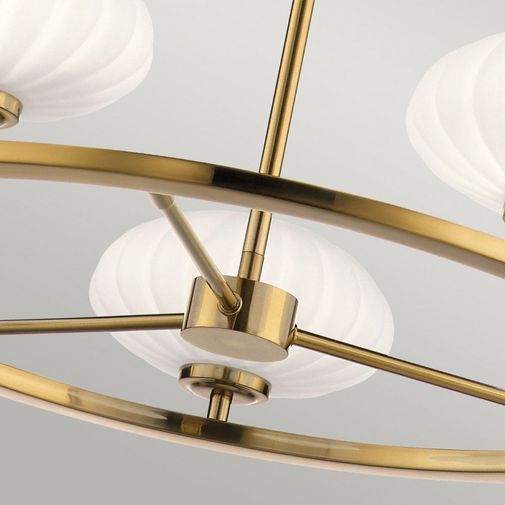 Kichler QN-PIM5-FXG Pim 5 Light Chandelier - Gold