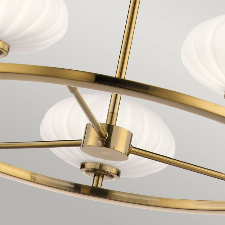 Kichler QN-PIM5-FXG Pim 5 Light Chandelier - Gold