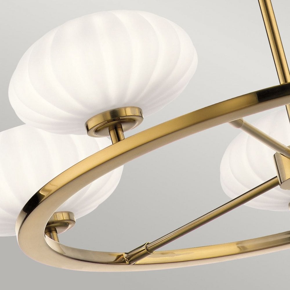 Kichler QN-PIM5-FXG Pim 5 Light Chandelier - Gold