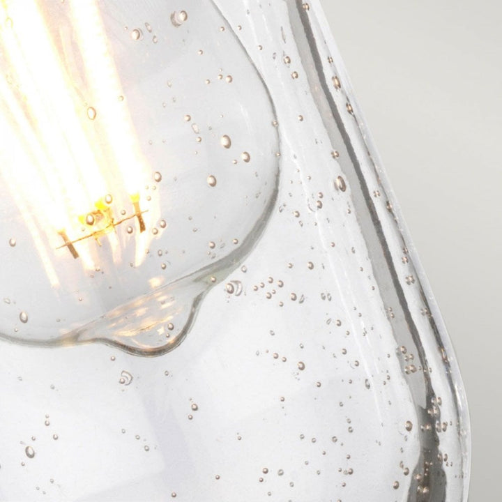 Hinkley QN-RIGBY1-BATH-AN Rigby 1 Light Wall Light - Antique Nickel Antique Nickel &amp; Heritage Brass