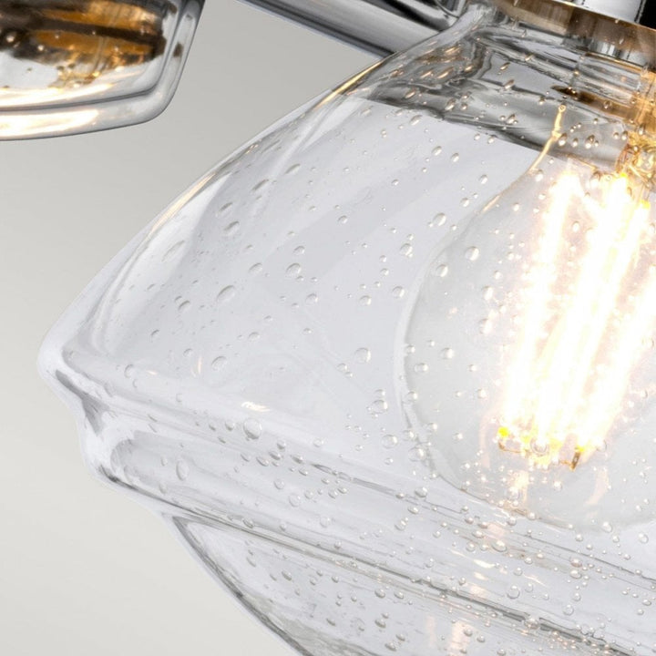 Quoizel QN-SCHOLAR2 Scholar 2 Light Wall Light Polished Chrome