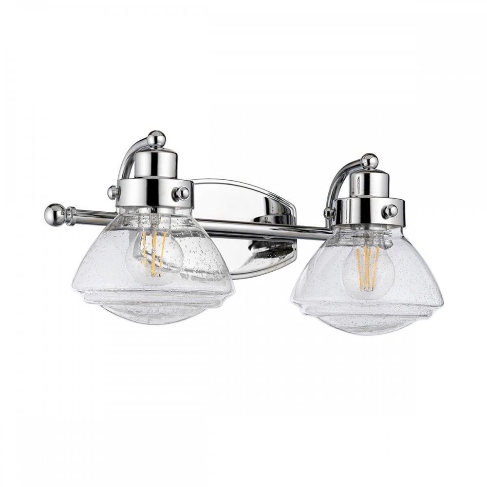 Quoizel QN-SCHOLAR2 Scholar 2 Light Wall Light Polished Chrome