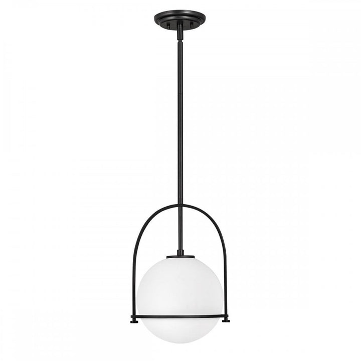 Hinkley QN-SOMERSET-P-O-BK Somerset 1 Light Medium Pendant - Black