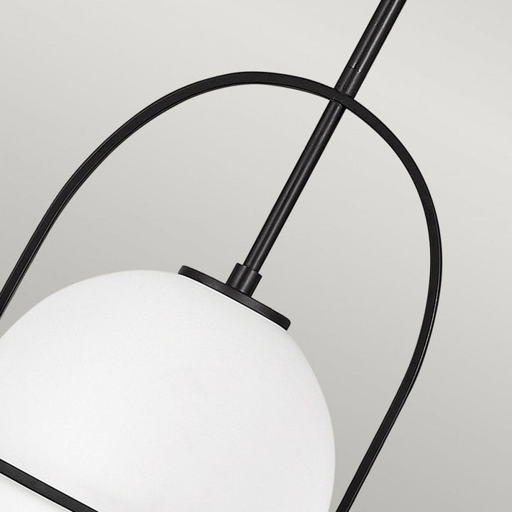 Hinkley QN-SOMERSET-P-O-BK Somerset 1 Light Medium Pendant - Black