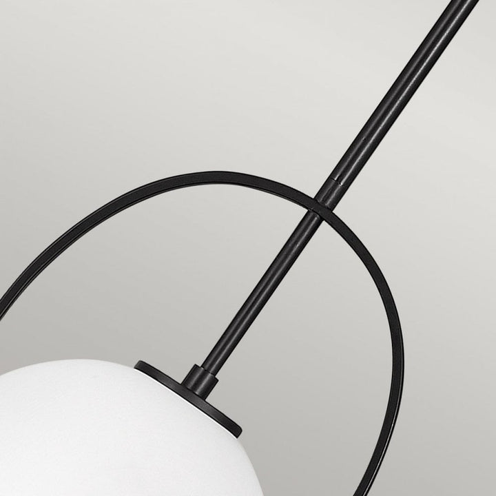 Hinkley QN-SOMERSET-P-O-BK Somerset 1 Light Medium Pendant - Black