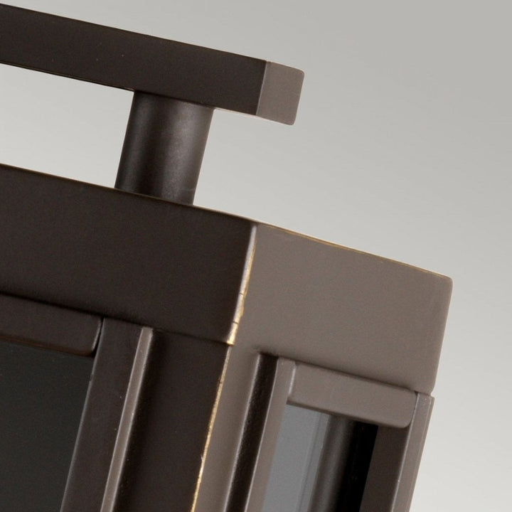 Hinkley QN-SUTCLIFFE-S-OZ Sutcliffe 1 Light Wall Lantern - Oil Rubbed Bronze &amp; Copper