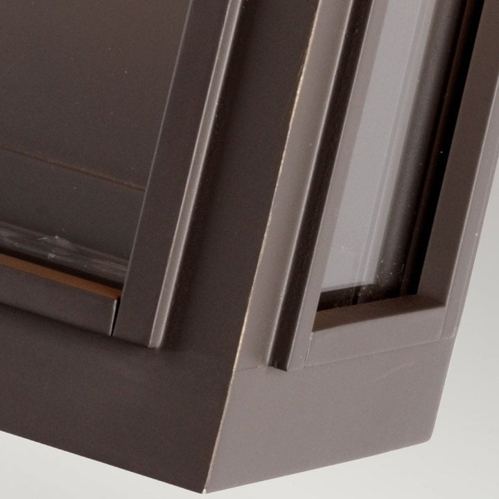 Hinkley QN-SUTCLIFFE-S-OZ Sutcliffe 1 Light Wall Lantern - Oil Rubbed Bronze &amp; Copper