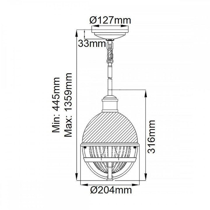 Kichler QN-TOLLIS-MP-NBR Tollis 1 Light Mini Pendant - Brass/White