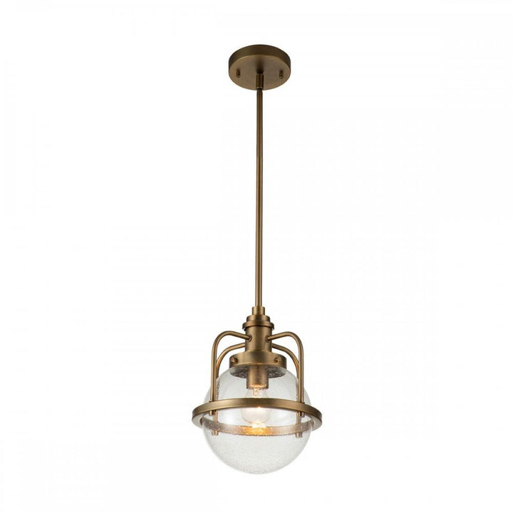 Kichler QN-TRIOCENT-P-NBR Triocent 1 Light Pendant/ Semi-Flush - Brass