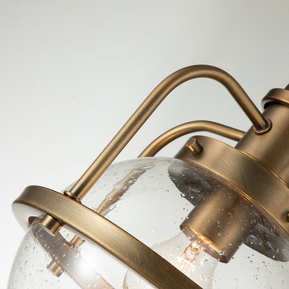 Kichler QN-TRIOCENT-P-NBR Triocent 1 Light Pendant/ Semi-Flush - Brass