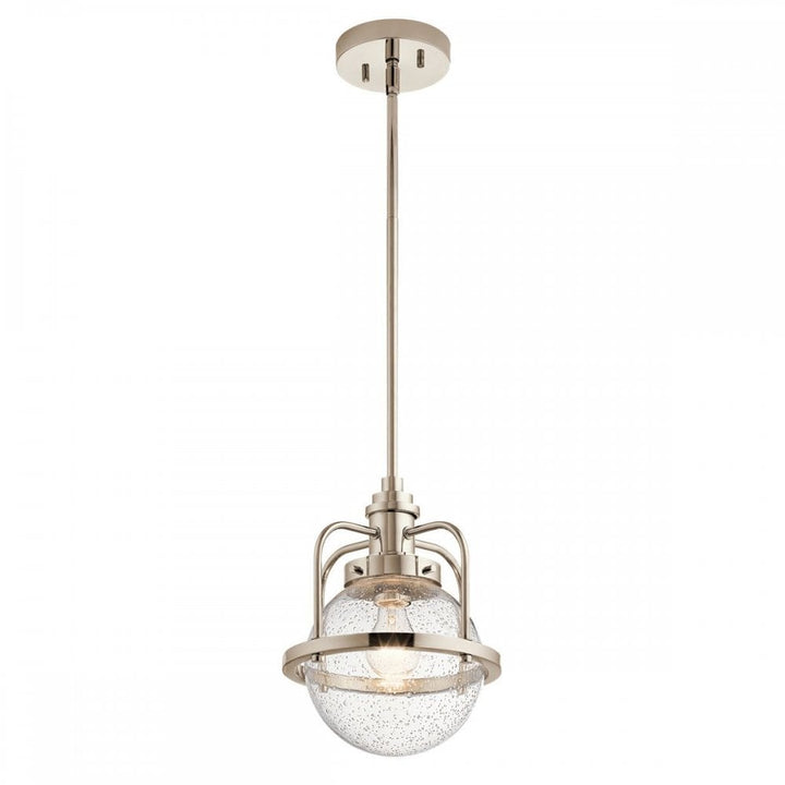 Kichler QN-TRIOCENT-P-PN Triocent 1 Light Pendant/ Semi-Flush- Nickel