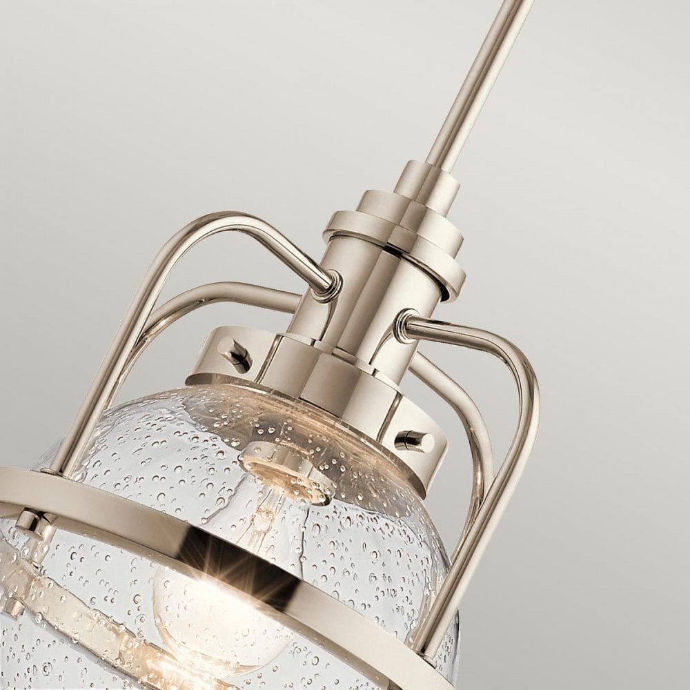 Kichler QN-TRIOCENT-P-PN Triocent 1 Light Pendant/ Semi-Flush- Nickel