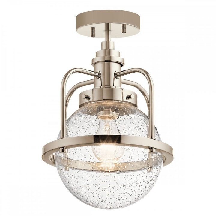 Kichler QN-TRIOCENT-P-PN Triocent 1 Light Pendant/ Semi-Flush- Nickel