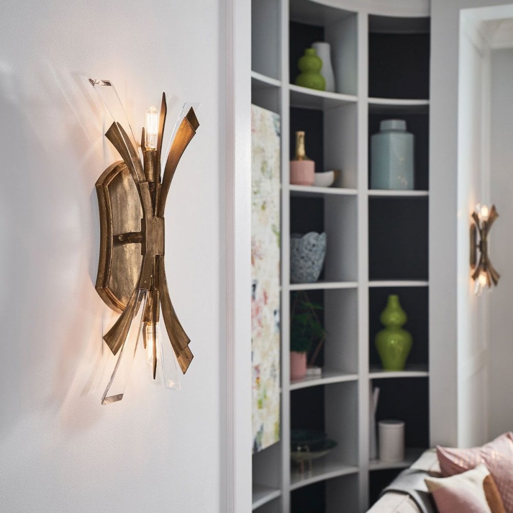 Hinkley QN-VIDA2 Vida 2 Light Wall Light Burnished Gold