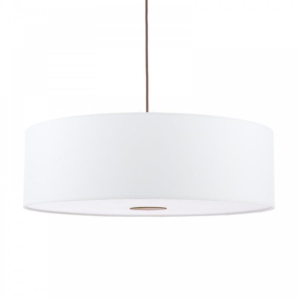Dar ISL8615 Isla Easy Fit Pendant Ivory Shade 60cm
