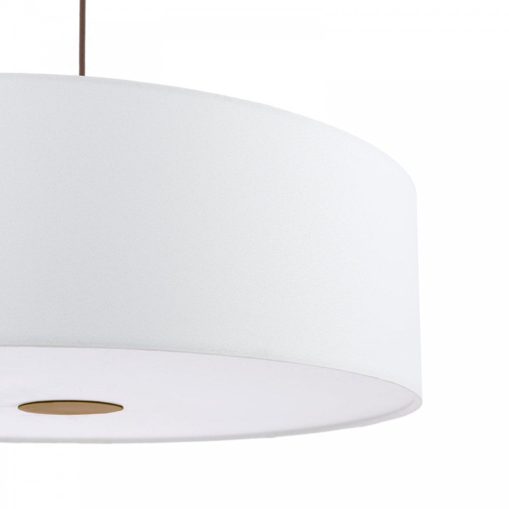 Dar ISL8615 Isla Easy Fit Pendant Ivory Shade 60cm