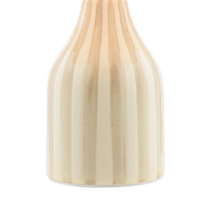 Dar Wisebuys AIM4129 Aimee Twin Pack Table Lamp Taupe Ceramic With Shade