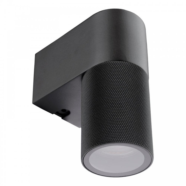 Dar Wisebuys OBI0722 Obi Outdoor Wall Light Matt Black IP54