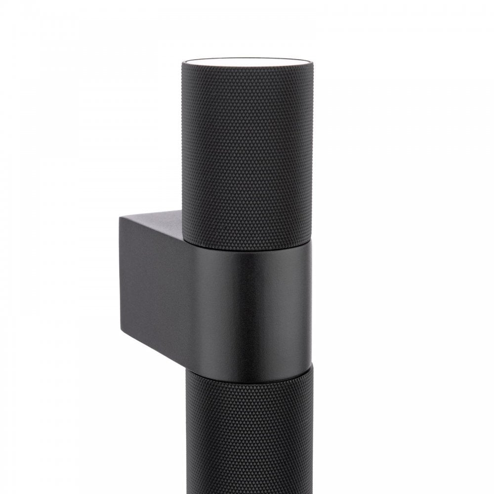 Dar Wisebuys OBI3222 Obi 2 Light Outdoor Wall Light Matt Black IP54