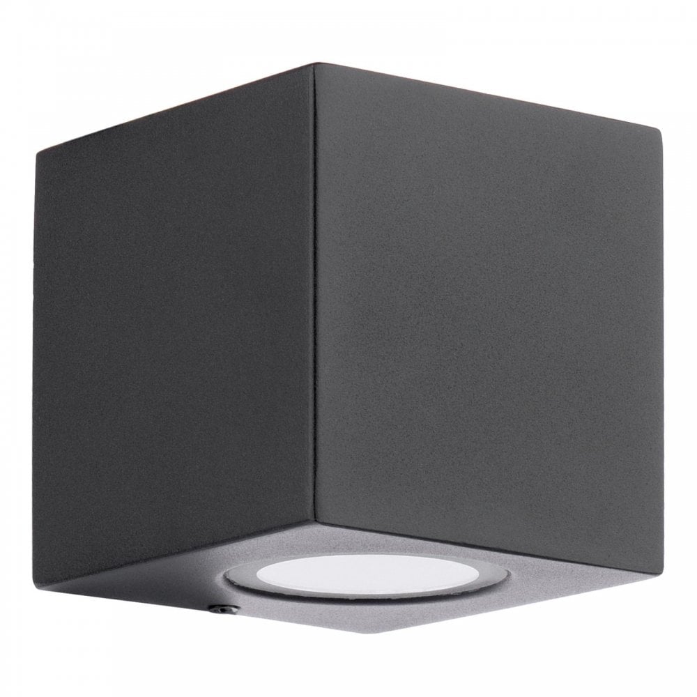 Dar Wisebuys TIV3222 Tiva Outdoor Wall Light Matt Black IP54