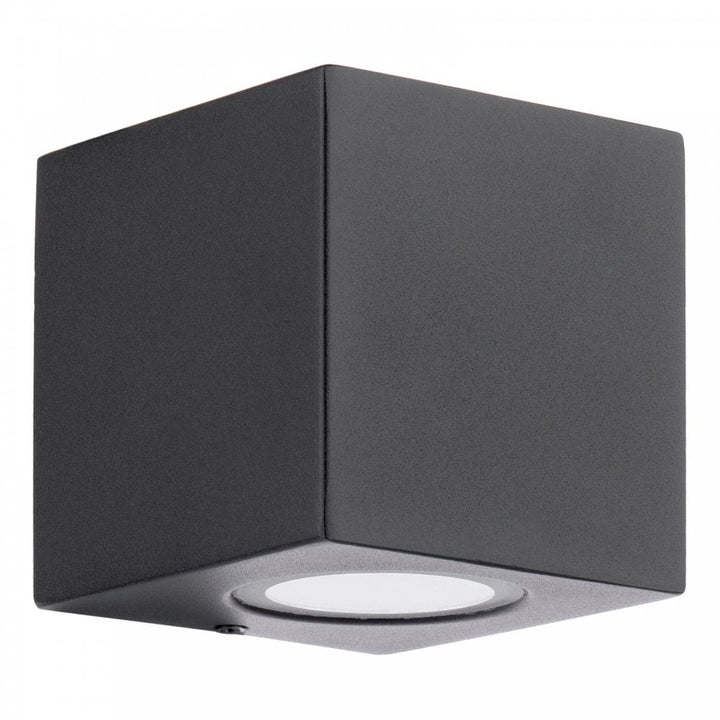 Dar Wisebuys TIV3222 Tiva Outdoor Wall Light Matt Black IP54