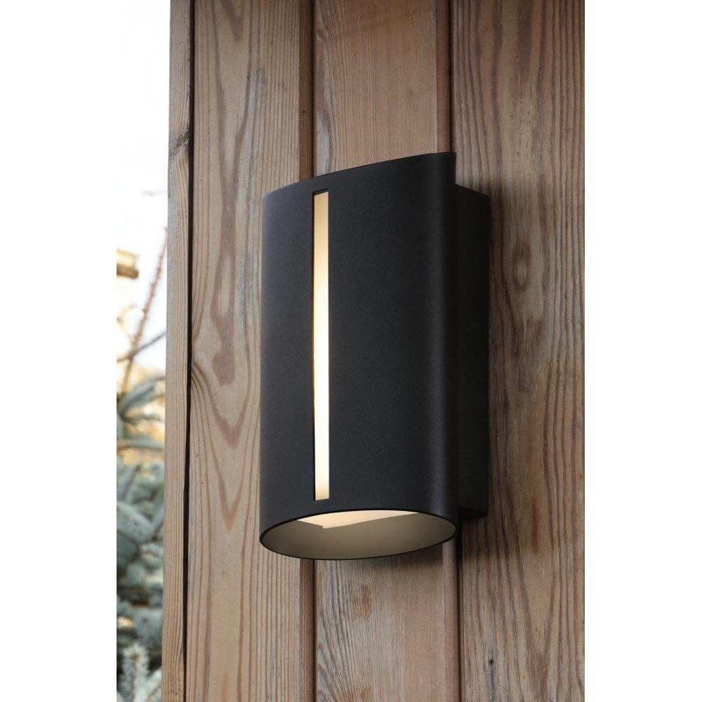 Dar Wisebuys ZUZ2122 Zuzana Outdoor Wall Light Matt Black IP54