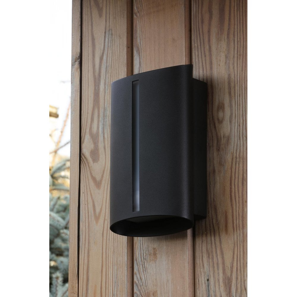 Dar Wisebuys ZUZ2122 Zuzana Outdoor Wall Light Matt Black IP54