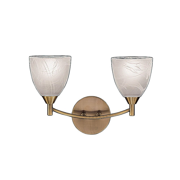 Franklite FL2105/2 Emmy 2 Light Wall Bracket Bronze