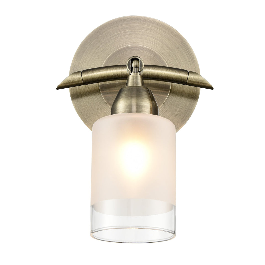 Franklite SPOT8771 Campani 1 Light Wall Bracket Bronze