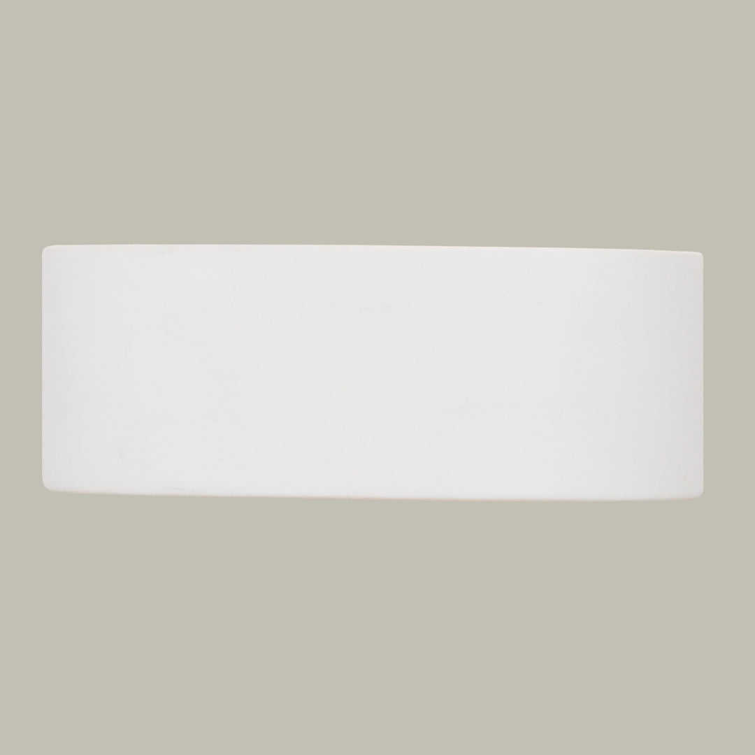 Franklite WB999 1 Light Wall Uplighter Ceramic