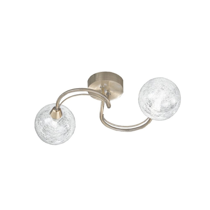 Franklite FL2328/2 Gyro 2 Light Ceiling / Wall Bronze
