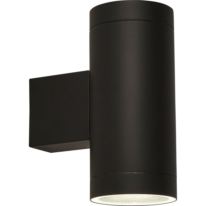 Searchlight 19082BK 2 Light Outdoor Up Down Light With Dusk Till Dawn Sensor Black