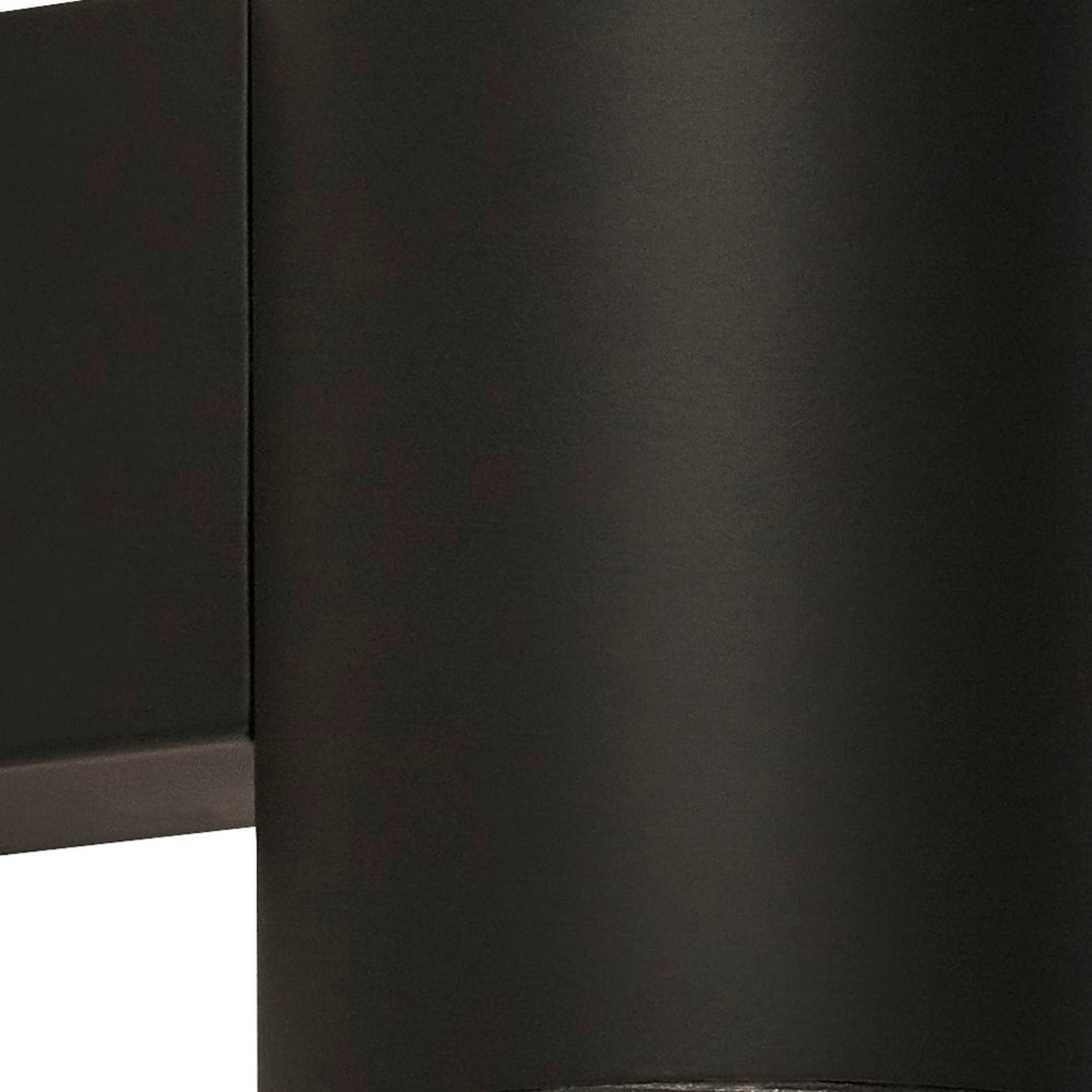 Searchlight 19082BK 2 Light Outdoor Up Down Light With Dusk Till Dawn Sensor Black
