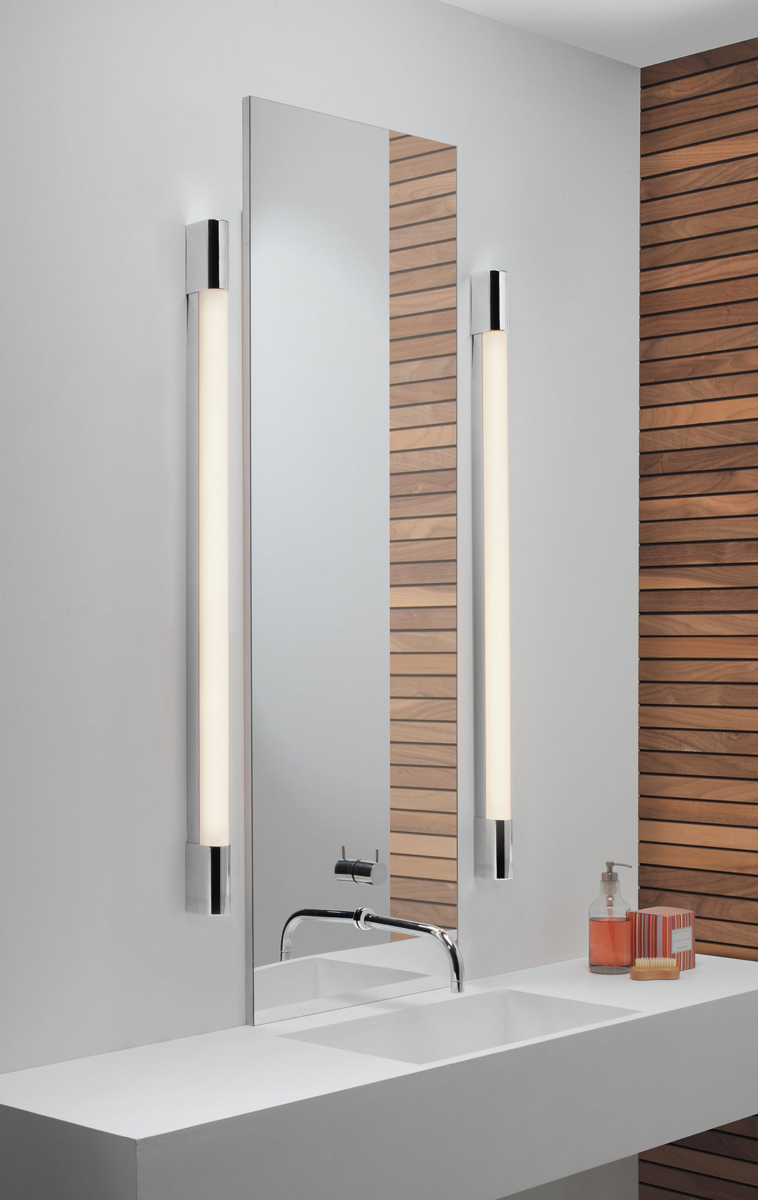 Astro 1084034 Palermo LED Bathroom Wall Light Polished Chrome