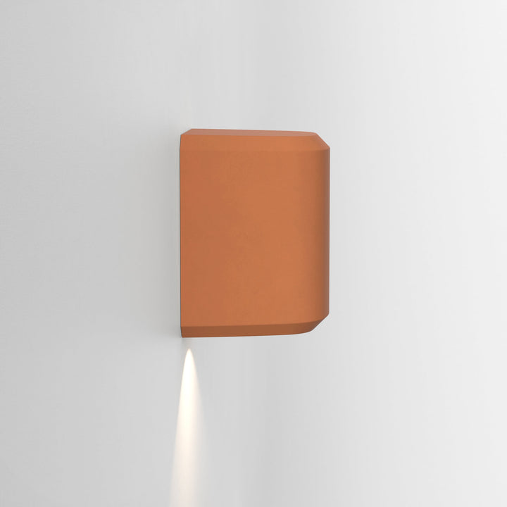 Astro 1513007 Brixham Outdoor Single Wall Light Terracotta Concrete