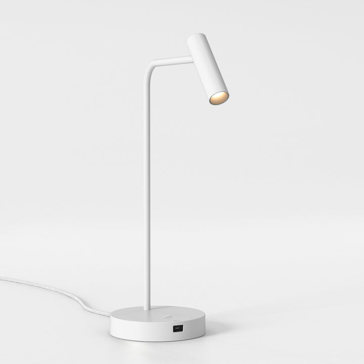 Astro 1058212 Enna Desk LED USB C Table Lamp Matt White (P)