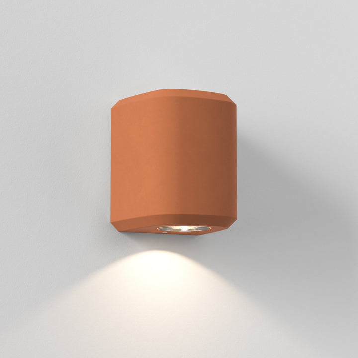 Astro 1513007 Brixham Outdoor Single Wall Light Terracotta Concrete