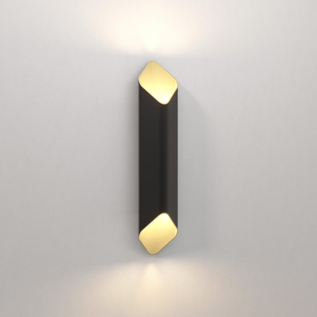 Astro 1481017 Ako 600 Phase LED Wall Light Matt Black (P)